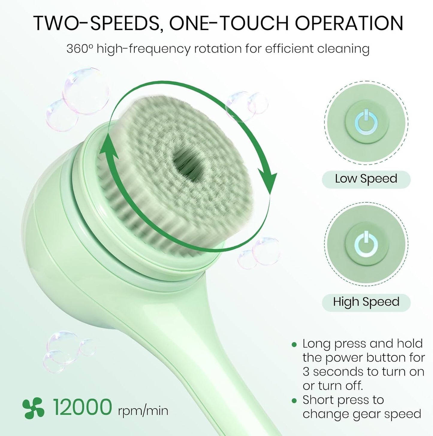 Vnest™ Electric Body Brush for Back