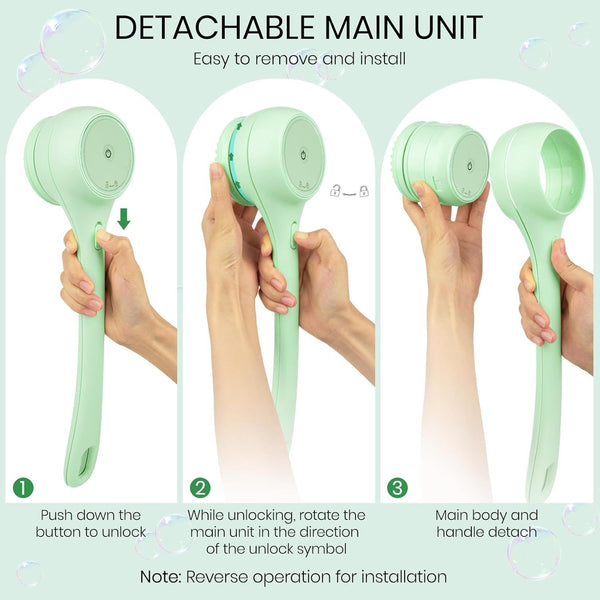 Vnest™ Electric Body Brush for Back