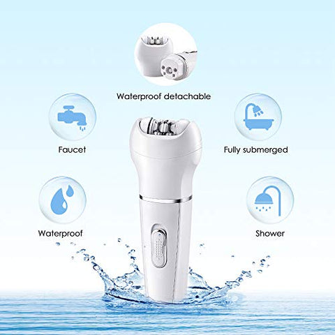 Kemie 5-in-1 Beauty Shaver - Easy Hair Removal, Best Self-Care Gift